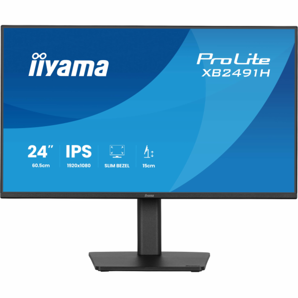iiyama ProLite/XB2491H-B1/23,8"/IPS/FHD/120Hz/1ms/Černá/3R