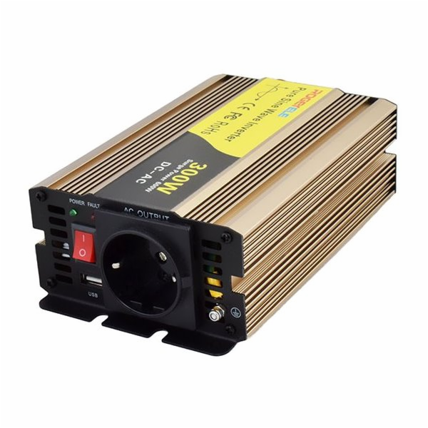 ROGERELE Sinusový měnič napětí REP300-24, 300W, 24V, USB ...