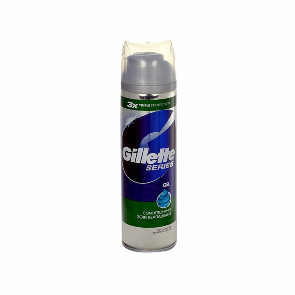 Gillette Series Moisturising Gel na holení, 200 ml