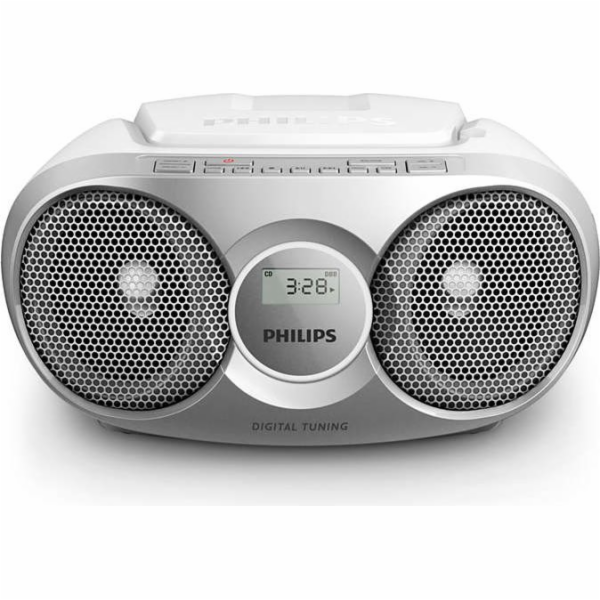 Philips AZ215S/12 CD přehrávač stříbrný