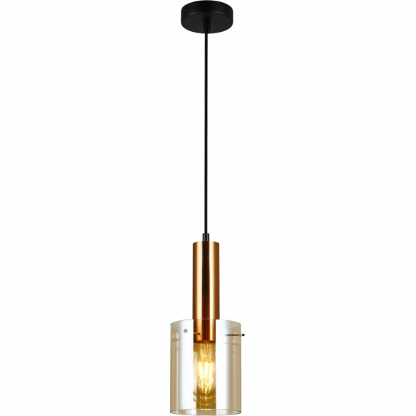 Italux Sardo Jantarová kancelářská závěsná lampa PND-5581...