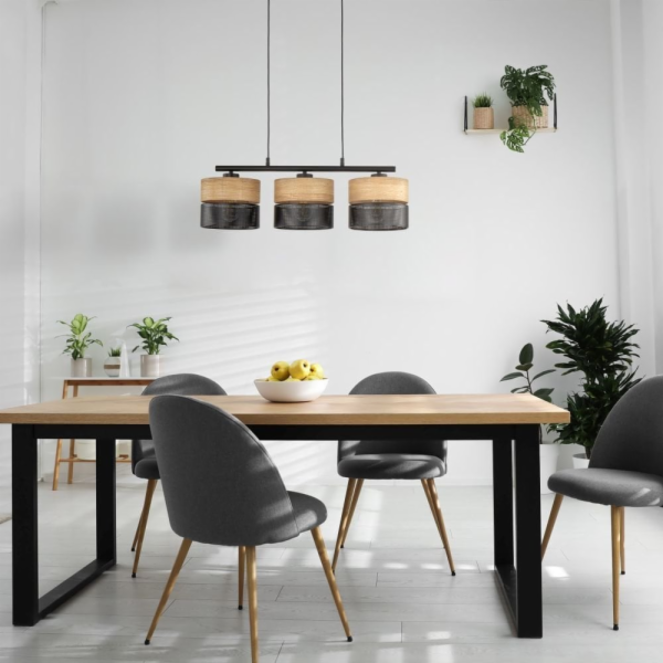 TKKRYWULT Závěsná lampa TK Lighting Nicol 4801 3x15W E27 ...