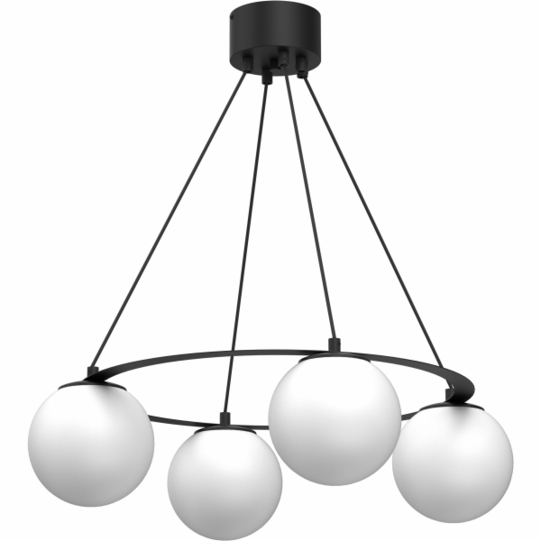 Luminex Závěsná lampa Ballo 5585 4x15W E27 černá