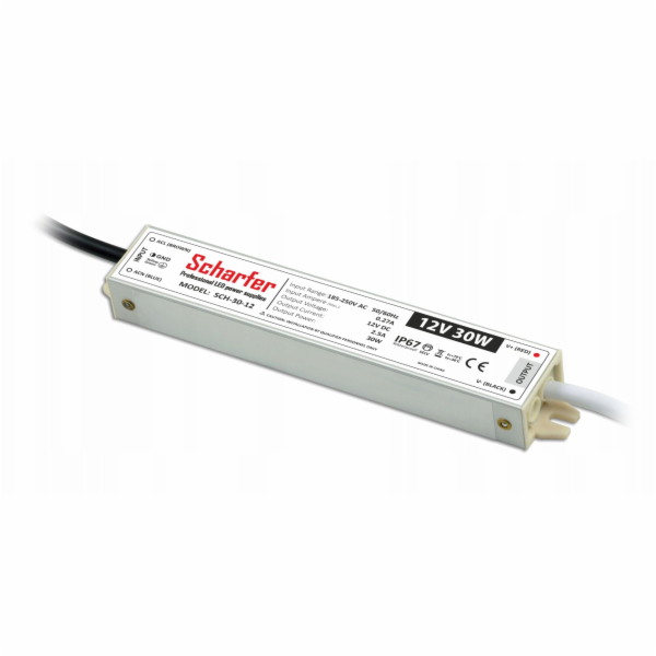 Prescot Napájecí zdroj Scharfer SCH-30-12 pro LED, hermet...