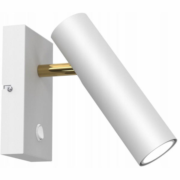 Luminex Axion 245 nástěnná bodová lampa 1x8W GU10 bílá/zlatá