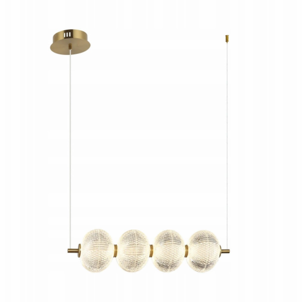 Eko-Light Italux Lazie PND-29038-4-GD závěsná lampa 1x19W...
