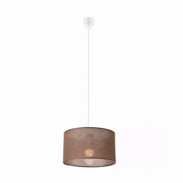 Lamkur Vivian 48628 závěsná lampa kruhová látková stíničk...