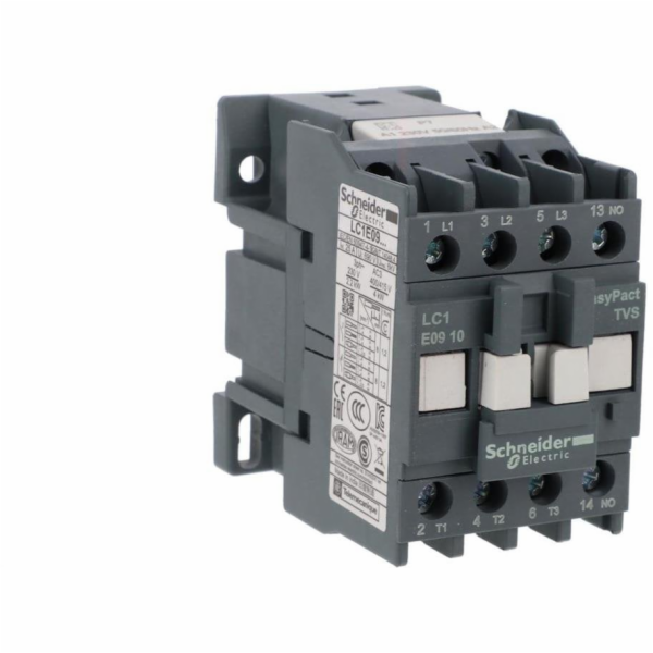 Schneider Výkonový stykač Easy TeSys Control AC-3, 9A, 3P...