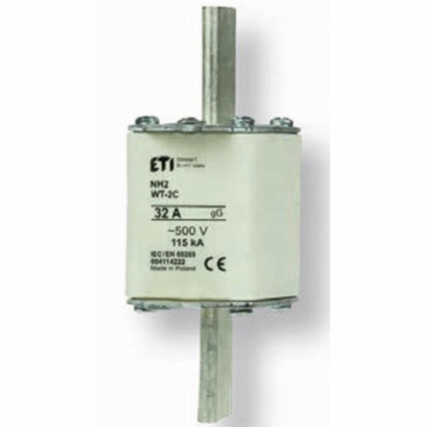 ETI Pojistková vložka Polam NH2/WT-2C 004139395 gF 100A 5...