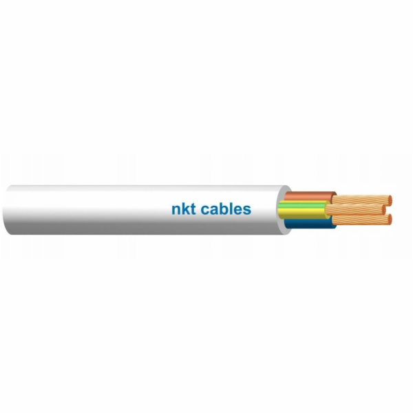 Pozostali OMY żo bytový kabel 3x1mm2 300/300V bílá cívka ...