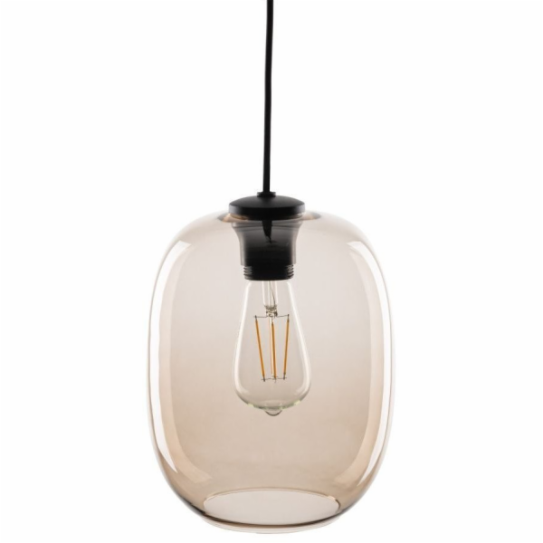 TK Lighting Závěsná lampa Elio 4338 1x15W E27 topaz/černá