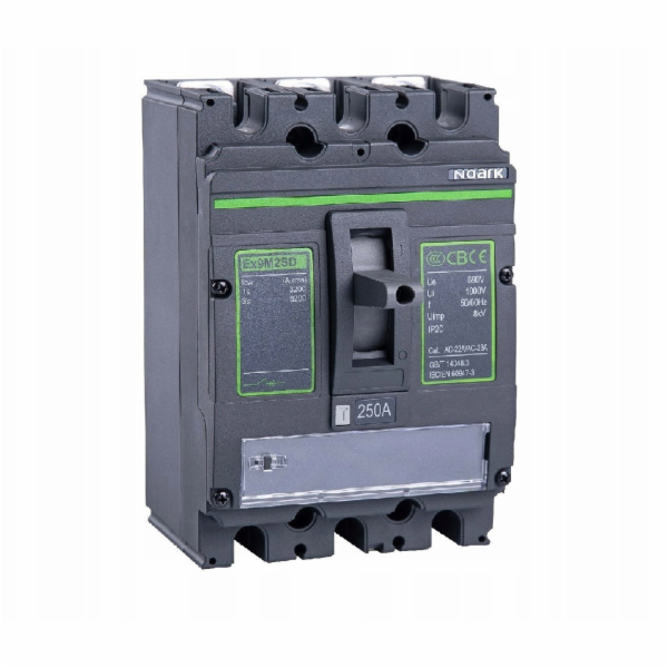 Noark Kompaktní odpínač EX9M2SD 112801 M2 250A 3P AC EU šedý