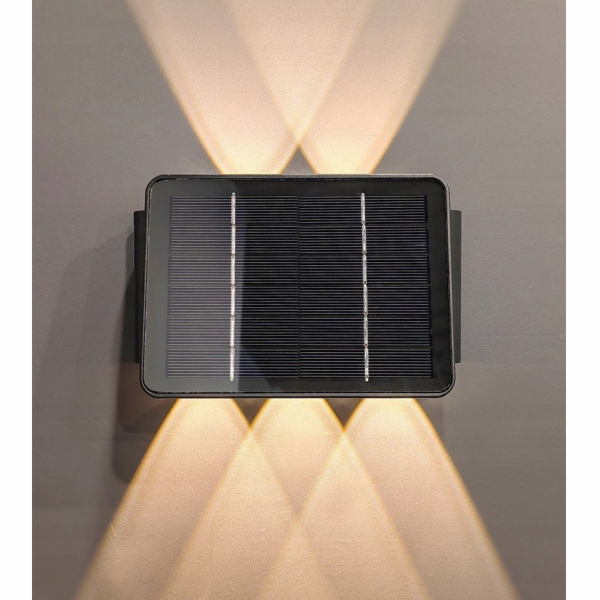 Lumax Solární nástěnné svítidlo Solar LGS522N 5x1,5W 70LM...