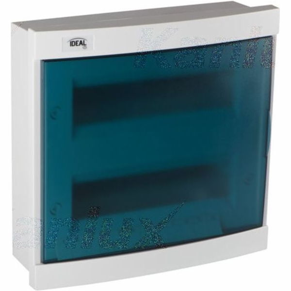 Kanlux Zapuštěná rozvaděčová deska s DIN lištou 2x12 modu...