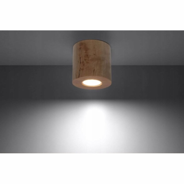 Luminex Downlight 9747 stropní bodová lampa 1x15W GU10 dř...