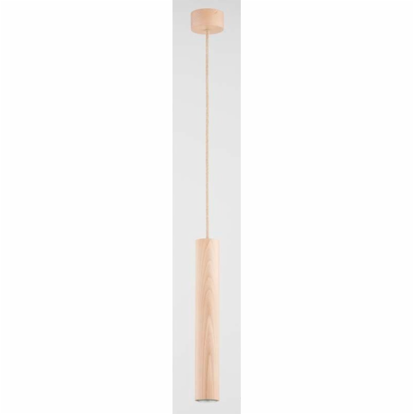 Alfa Anaid 61161 závěsná lampa 1x40W GU10 dřevěná