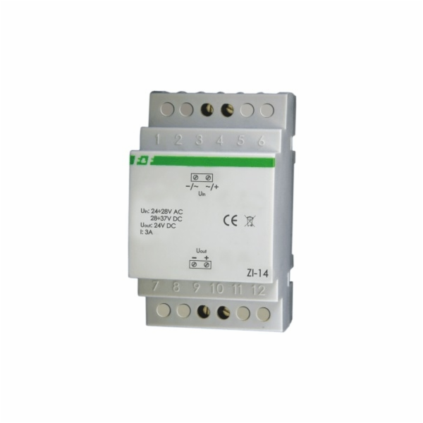 F&F Spínaný napájecí zdroj 24VAC/24VDC 72W 3A ZI-14