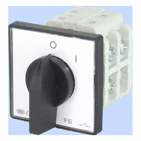 Elektromet Vačkový spínač 0-1 3P 16A IP65 Arc 16-12 s čel...