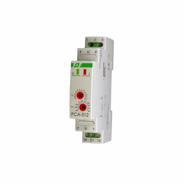 F&F Časové relé s jednou funkcí 12÷264V AC/DC 10A - PCA-5...