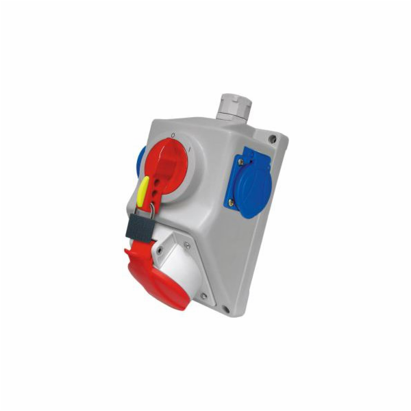 Elektromet Instalační sada se zásuvkou 4P 1x 2P+Z L-0-P 1...