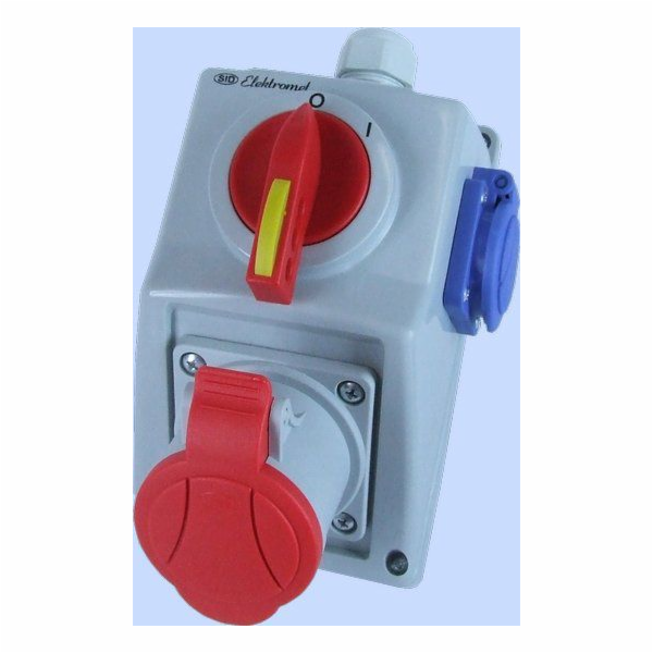 Elektromet Instalační sada s odpojovačem OI 1x32A 1x16A 4...