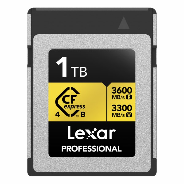 Lexar CFexpress 4.0 Pro Gold R3600/W3300 1TB