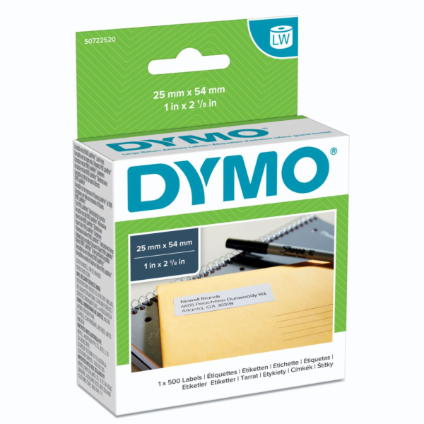Dymo LabelWriter ORIGINAL adresní štítky 25x54mm, 1 role ...