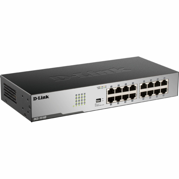D-Link DGS-1016D/E 16-Port 10/100/1000Mbps Copper Gigabit...