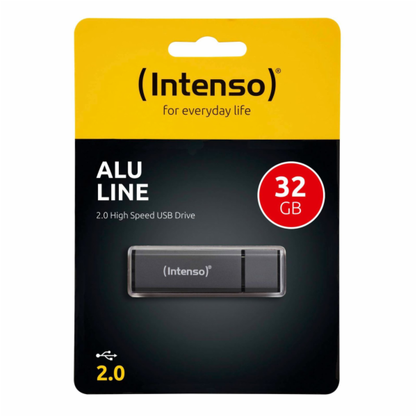 Intenso Alu Line anthrazit  32GB USB Stick 2.0 3521481