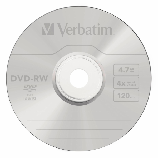 VERBATIM DVD-RW(25-pack)Spindle/4x/4.7GB