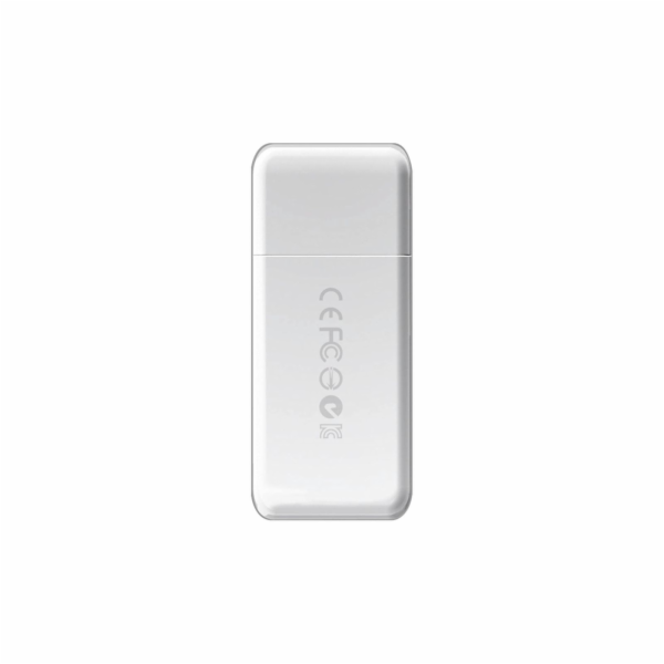 TRANSCEND Card Reader F5, USB 3.0, White
