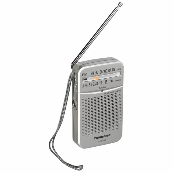 Panasonic RF-P50DEG-S stribrna