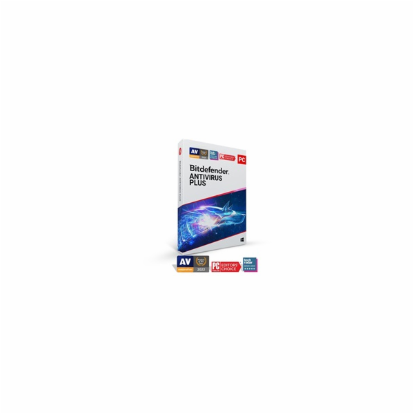 Bitdefender Antivirus Plus 3 zařízení na 1 rok