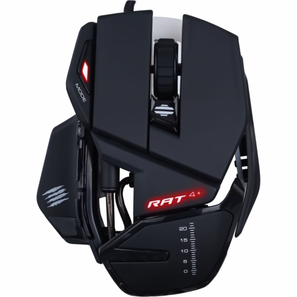 Mad Catz herní optická myš R.A.T. 4+ černá