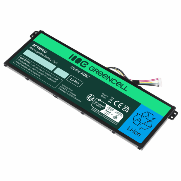 Baterie Green Cell AC14B8K AC14B18J pro Acer Aspire E 11 ...