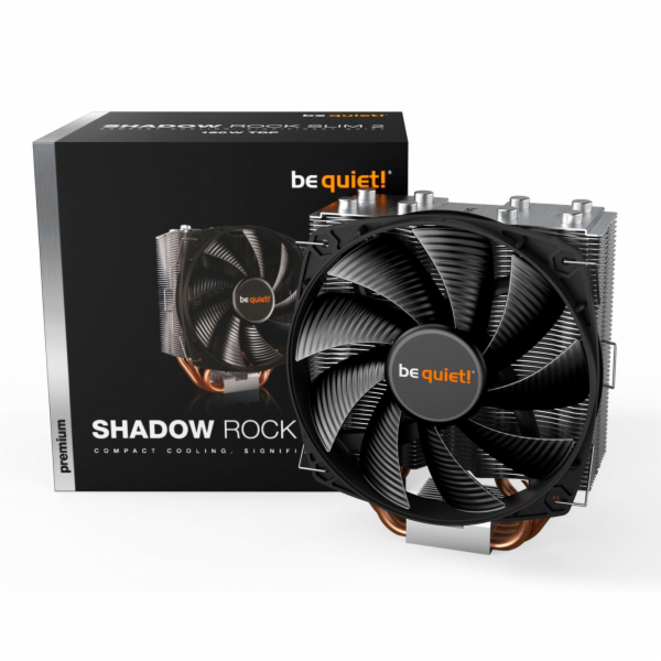 buď zticha! Shadow Rock Slim 2, chladič CPU