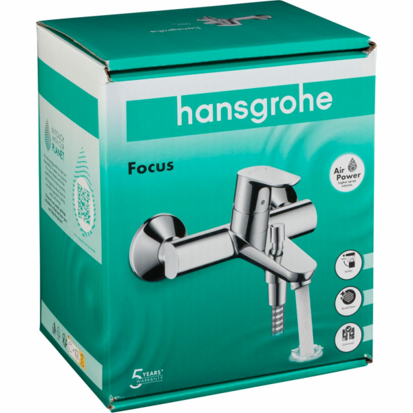 Hansgrohe Focus EH-Wannenmischer Aufputz DN 15 chrom