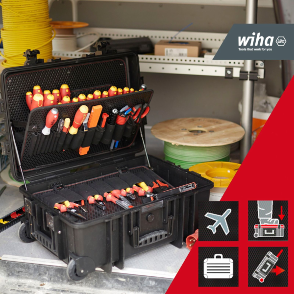 Werkzeug-Set Elektriker Competence XXL II
