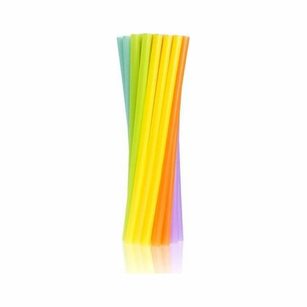 GoDan Jumbo brčka, barevná, rovná, 24 cm, 250 kusů, unive...