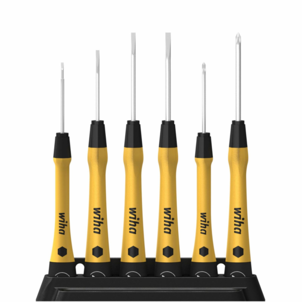 Wiha fine-blade screwdriver Set  PicoFinish ESD