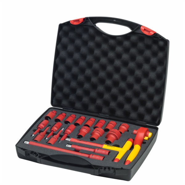 Ratschenschlüssel-Set isoliert, 1/2"", Steckschlüssel