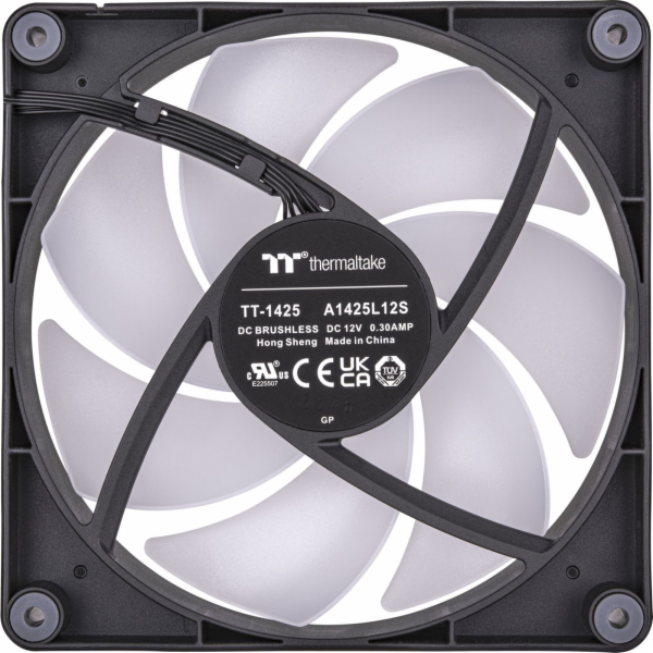 Thermaltake CT140 ARGB Sync PC Cooling Fan, skříňový vent...