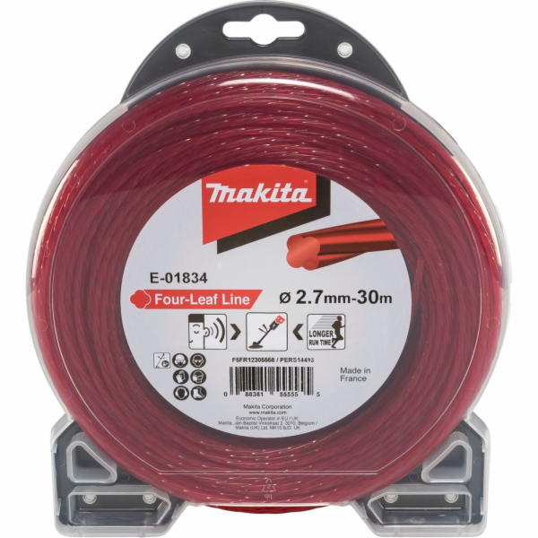 Makita MAKITA NYLON LINE CLOVER 2,7mm/30mb ME-01834