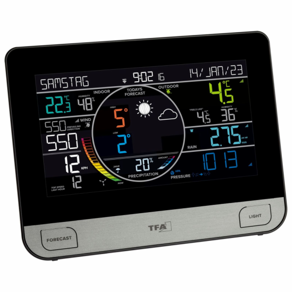 TFA 35.8003   View Pro Funk Wetterstation mit WLAN