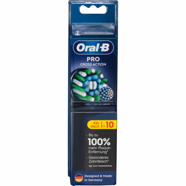 Oral-B Toothbrush heads black  Pro CrossAction 10 pcs