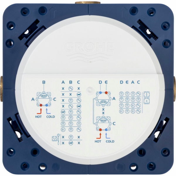 Grohe Rapido SmartBox universal  Flush Mount Body, 1/2"