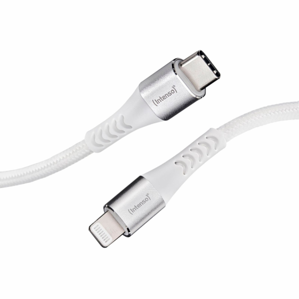 Intenso USB-Kabel C315L Nylon 1,5m weiß USB-C / Lightning...
