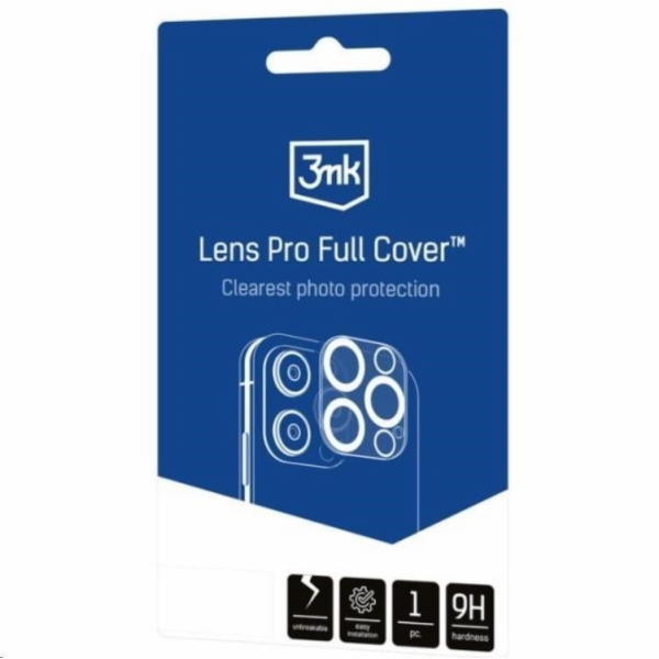 3mk ochrana kamery Lens Pro Full Cover pro Apple iPhone 1...