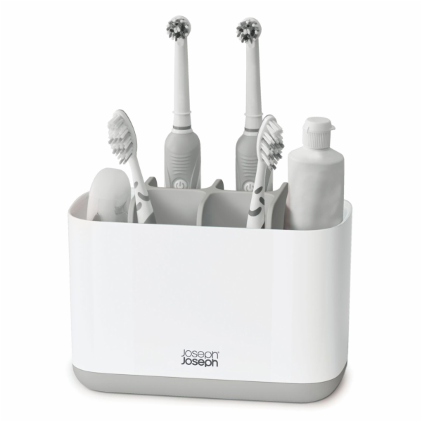Joseph Joseph EasyStore Large Light Grey Toothbrush Holder