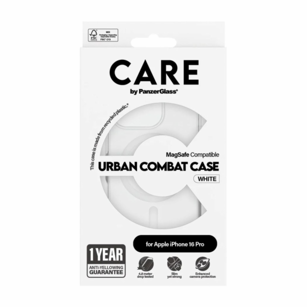 CARE by PanzerGlass Urban Combat - Zadní kryt pro mobilní...
